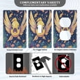thumbnail image 3 of Yellow Fish with Large Wings Light Switch Cover Switch Plate Outlet Cover Plug Cover for Electrical Outlet, 3 of 6