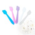 thumbnail image 4 of 150 unidades de espátulas cosméticas portátiles para mascarillas faciales, prácticas cucharas para mascarillas faciales, subenvases cosméticos, palitos para mezclar cosméticos para mujeres y niñas., 4 of 5
