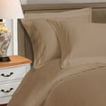 thumbnail image 5 of Superior Egyptian Cotton Duvet Cover Set, Full/ Queen, Taupe, 5 of 8