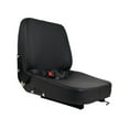 thumbnail image 2 of KLKCMS Universal Forklift Seat Cushion for Engineering Vehicle Loader Scrubber Manual Adjust Belt, 2 of 9