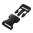 thumbnail image 3 of 20 Pcs 1 inch 2.5CM Width Plastic Safety Quick Release Buckles Black, 3 of 6