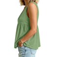 thumbnail image 7 of Sheghy Womens Tank Tops 100%Cotton Women's Solid-Color Sleeveless V-Neck Casual Cotton-Linen Top, 7 of 7