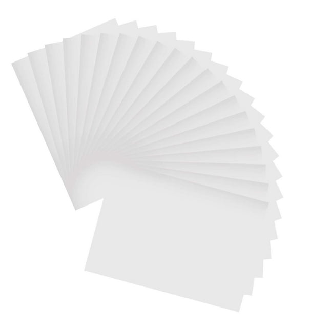 20 Pcs Feuilles de Démoulage pour Dessin Diamant Réutilisables Kits de Peinture par Numéros Outils Non - A4 29.7cmx21cm