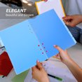 thumbnail image 6 of Blue Binder Dividers with Writable Tabs for Notebook Organization 6Pcs PP Material, 6 of 6