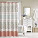thumbnail image 3 of Dawn Rideau de Douche en Coton Corail 72x72 Pouces, 3 of 10