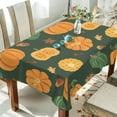 thumbnail image 4 of 60"x90" Thanksgiving Pumpkin Tablecloth, Waterproof Washable Polyester Square Table Cover Durable Tablecloth for Kitchen Dining Table Party Decor, 4 of 7