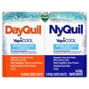 Vicks Nyquil Dayquil VapoCOOL Cold and Flu Medicine Caplets, 24 Ct