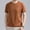 Orange, variant on Daiosportswear Mens T Shirt - Short Sleeve Crew Neck Soft Fitted Elastic Tees Fresh Classic Tshirts White XL(XL)