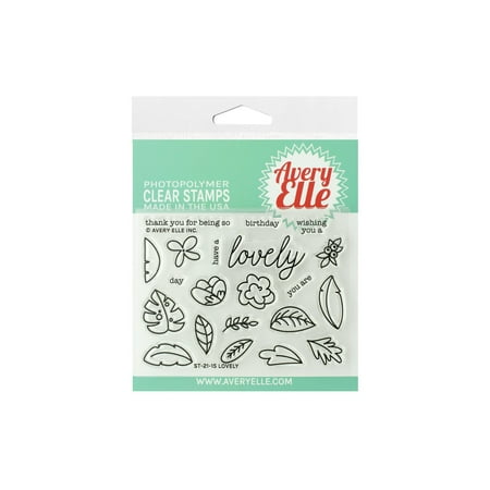 UPC: 0811568029620 | Avery Elle Clear Stamp Lovely