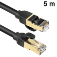 thumbnail image 2 of High-Speed CAT 8 Ethernet Cable - 6ft, 40Gbps, 2000MHz SFTP Flat Internet Network LAN Cable, 5m Length, 2 of 4