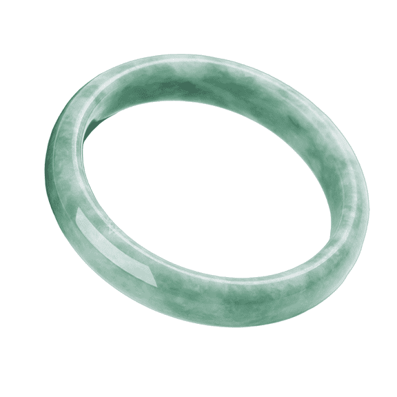 DESIGNICE Jade Bracelet for Women Jade Bracelet Bracelets for Women Natural Dark Green Jade Jade Ring 62mm Style 2