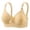 AR18_Complexion, variant on Breathable Wireless Bra for Women Supportive Seamless Bra Comfortable Solid Color Bras with Bows Green 44