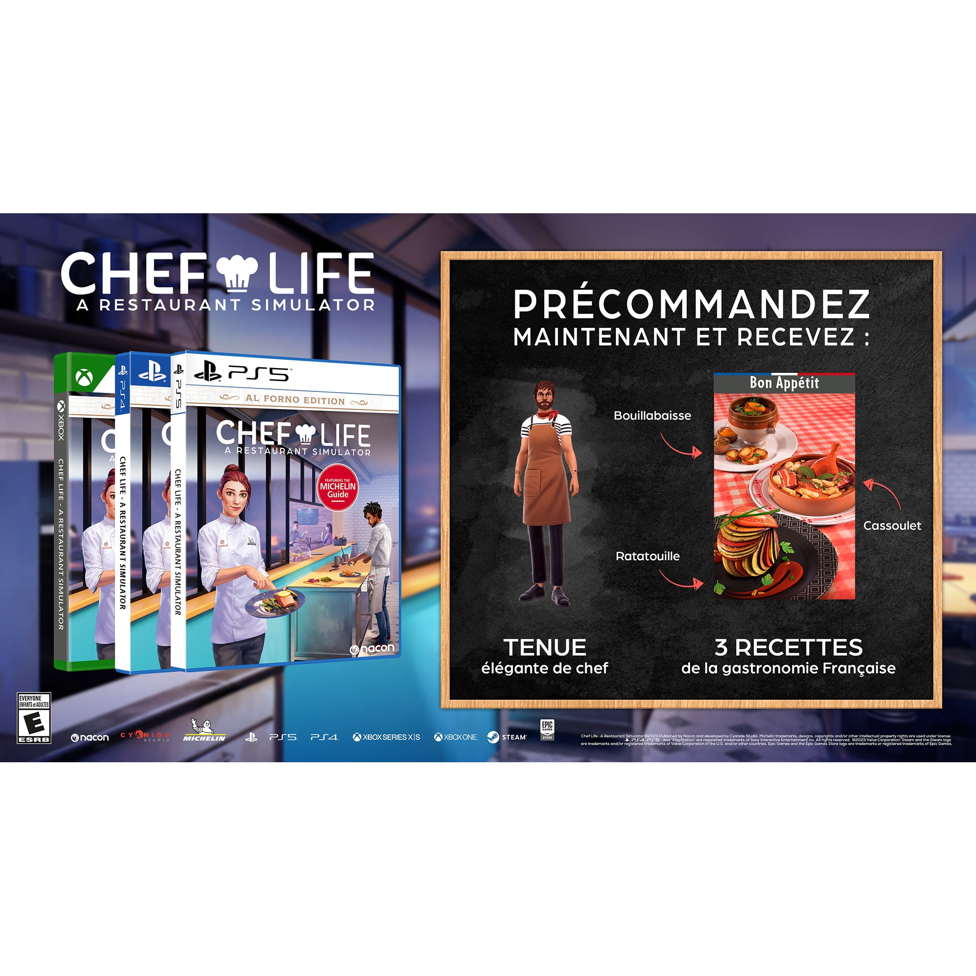 Chef Life: A Restaurant Simulator - PC [Steam Online Game Code