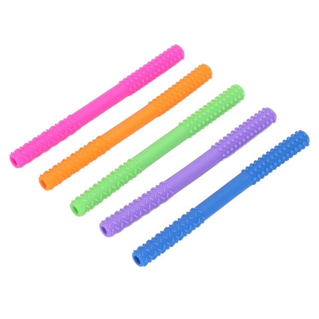 Mordedor para bebé BuyWeekMX 5 uds Palitos de silicona para dentición