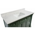 thumbnail image 7 of Sydney 48" Bathroom Vanity with Sage Green Cabinet and Engineered Marble Top, 7 of 7