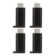 thumbnail image 2 of Adaptador tipo C, 4 Uds. Micro Mini convertidor multifuncional portátil convertidor Microto tipo C rendimiento sólido, 2 of 8