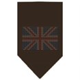 thumbnail image 1 of British Flag Rhinestone Bandana Cocoa Small, 1 of 1