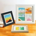thumbnail image 2 of CSCHome Simple Exquisite Wooden Stick Photo Frame Display the Picture of Beautiful Lives 6x6 In, 2 of 5