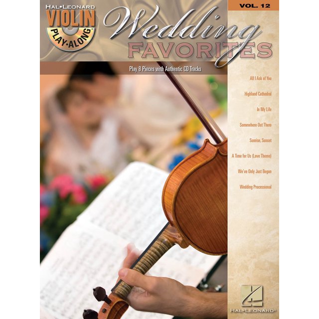 Musique Violon Jouer le Long de 12 - Classiques de Mariage