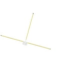 thumbnail image 3 of Luwecf Golf Alignment Stick Holder Adjustable Angle Gift Golf for Yard Yellow, 3 of 9