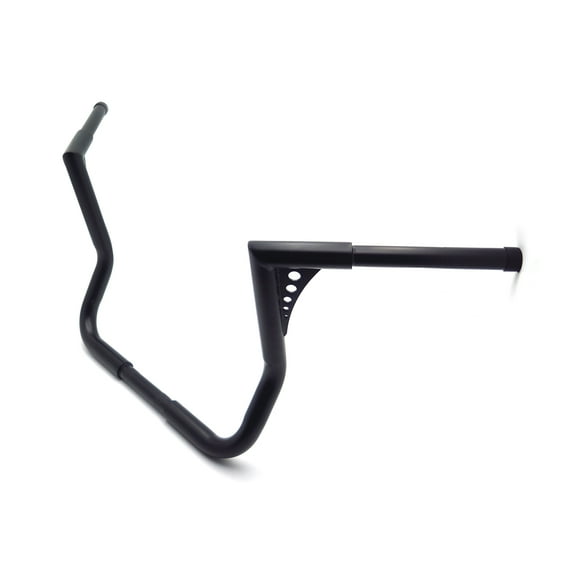 HTTMT- 1-1/4" Ape Hanger 10" Rise Handlebar Compatible WithHarley Touring w/ Batwing Fairing