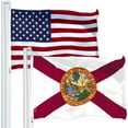 thumbnail image 2 of G128 Florida FL State Flag | 3x5 Ft | LiteWeave Series Printed 100D Polyester | Vibrant Colors, Brass Grommets 2 of 10