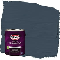Glidden HEP Cavalry / Navy Blue Semi-Gloss Interior Paint with Primer, 1 Gallon