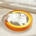 thumbnail image 7 of Cat Scratching Pads Round Cat Scratcher Toy Cat Scratching Board with Ball Multi Function Funny Sharpen Nails Scraper Pet Cat, 7 of 7