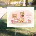 thumbnail image 4 of Happy Mother's Day Cairn Terrier Love Dog Mom Heart Flower Yard Sign Cairns Dog Lover Outdoor Home Lawn Garden Porch Decor - 12004, 4 of 5