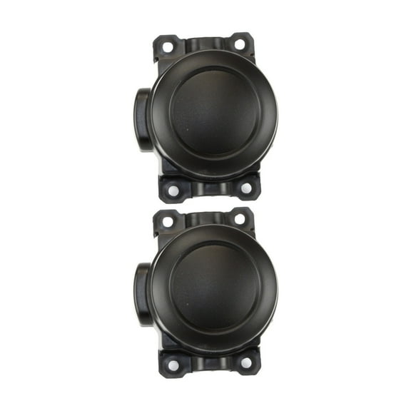 KarParts360 For Mitsubishi Outlander Sport/RVR 2011-2019 Fog Light Cover Driver And Passenger Side | Pair | Front | Textured Black | Plastic | Replacement For MI1038114 | 8321A391