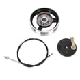 thumbnail image 1 of Electric Scooter Wheel Rim, 10X3.0 Wheel Rim Brake Cable  for Mini Electric Bike, 1 of 7