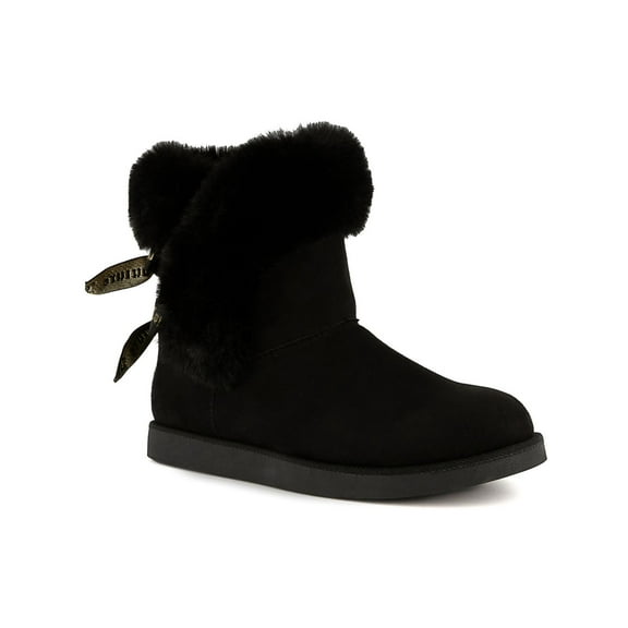 Juicy Couture Womens King 2 Faux Suede Cozy Winter & Snow Boots