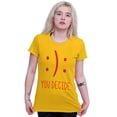 thumbnail image 4 of You Decide Happy Sad Emoticon Cute Women's T Shirt Ladies Tee Brisco Brands L, 4 of 6