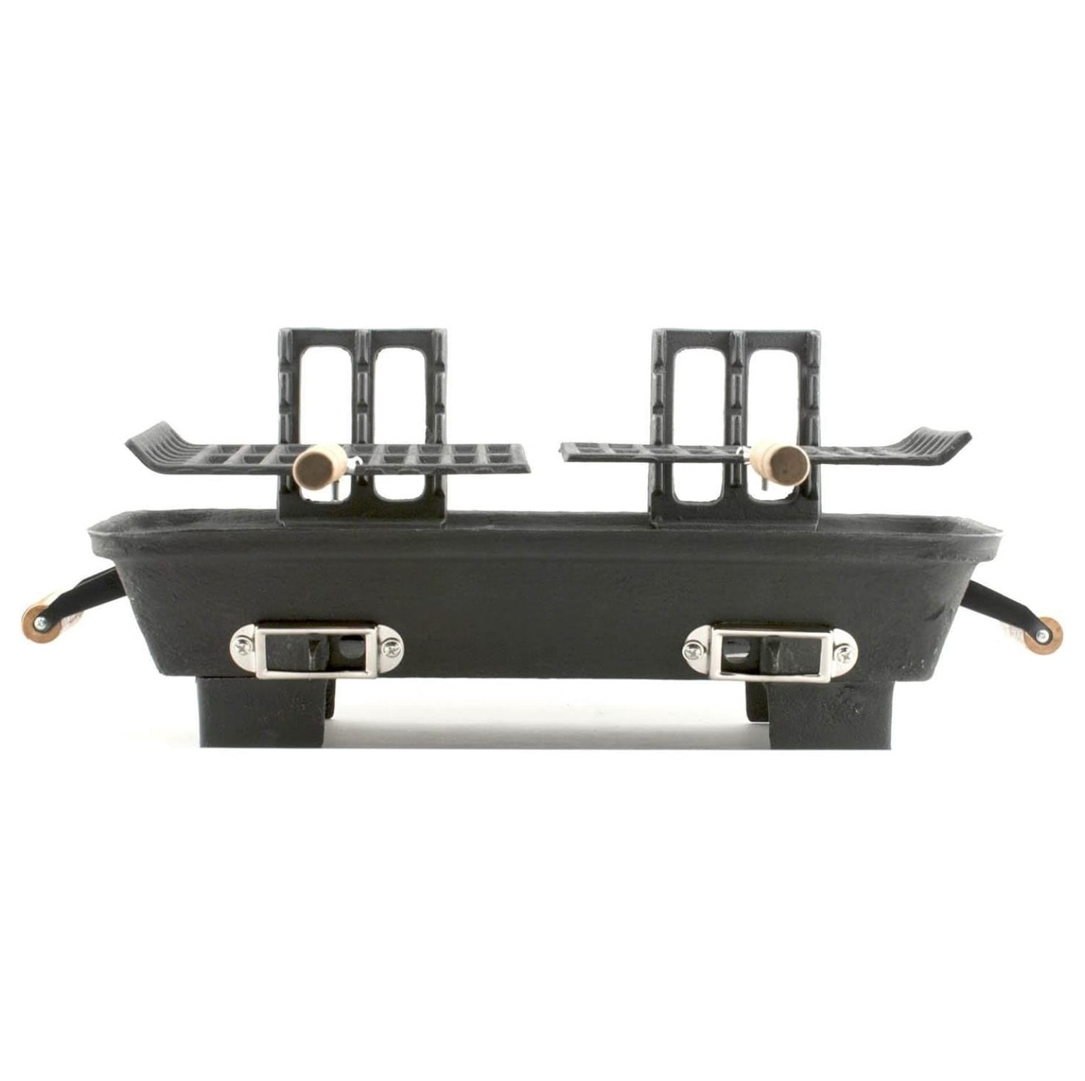 30052AMZ Kay Home Product's Cast Iron Hibachi Charcoal Grill, 10 by 18-Inch (Limited Edition)