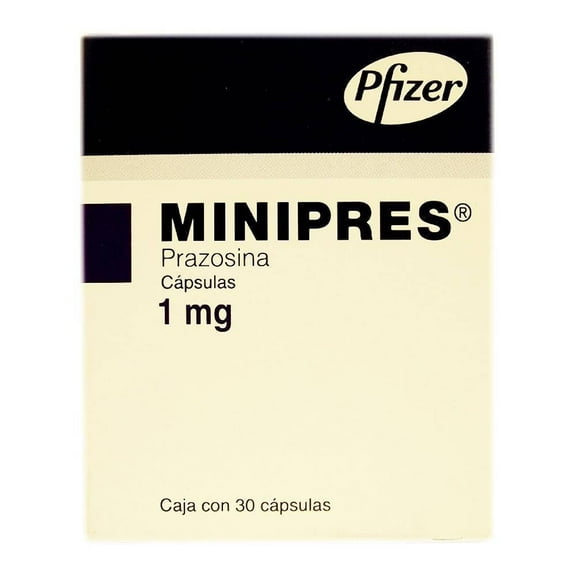 Minipres 1 mg 30 cápsulas