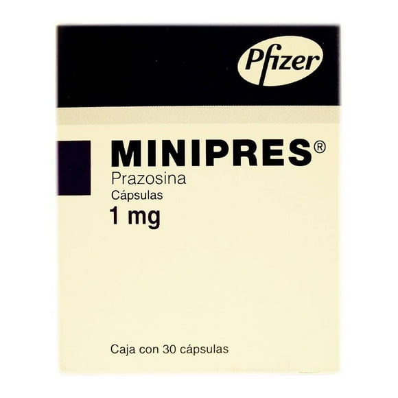 Minipres 1 mg 30 cápsulas