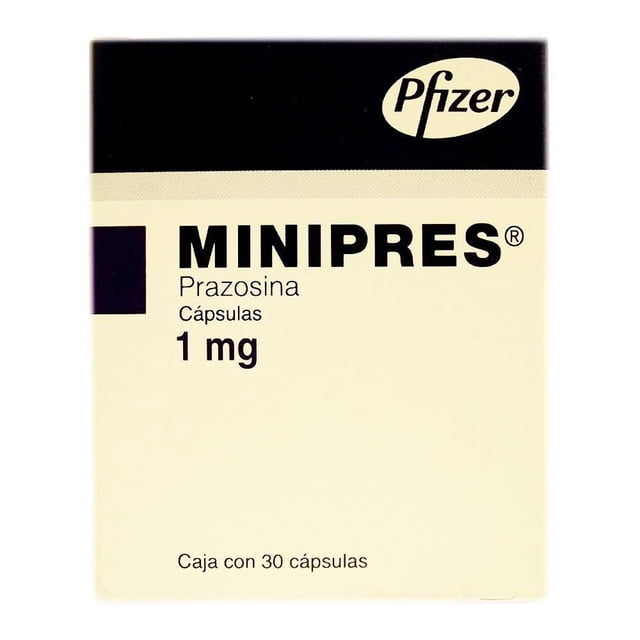 Minipres 1 mg 30 cápsulas