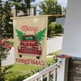 thumbnail image 5 of Wukai Christmas Vintage Red Truck Garden Flags Double Sided Welcome Garden Yard House Flags Outside Outdoor House (Only Flag), 5 of 8