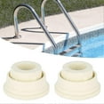 thumbnail image 4 of 2 Piece Pool Ladder Inground Pool Ladder End Caps Rubber Bumper Set Compatible Pool Ladder Spare Parts, 4 of 5