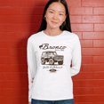 thumbnail image 4 of Ford Bronco Wild and Untamed Since 1966 Women's Long Sleeve T-shirt Vintage Off-Road 4x4 Adventure Retro Truck Licensed, 4 of 7