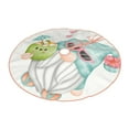 thumbnail image 2 of Bingfone Christmas Tree Skirt Mat Christmas Decoration Interior 48" -Summer Gnome,Cute Gnome, 2 of 6