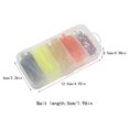 thumbnail image 4 of facefd 60pcs Artificial Baits Fake Lure Drop-resistant Anti-impact Underwater Tackle Equipment Handheld Lures for Angling Use 5cm 5cm, 4 of 6