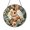 Acrylic 3.5 Inch, variant on Cute Bunny Wreath Stained Glass Style Window Suncatcher Hanging Decor, Spring Decorative Glass Panel Art for Seasonal Window Ornament