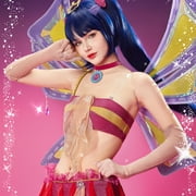 [Officially Licensed] Winx Club Enchantix Women's Musa Costume with Wings