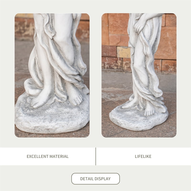 34.6" Tall Elegant Classical Sculpture Art for Indoor Garden Outdoor