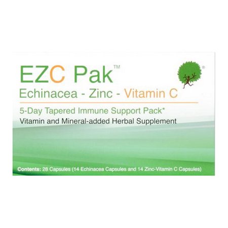 UPC 865779000107 product image for EZC Pak 5 Day Tapered Echinacea, Zinc and Vitamin C Herbal Supplement for Immune | upcitemdb.com