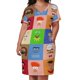 thumbnail image 3 of Muppets vestido suelto con bolsillos vestidos elegantes para mujer vestidos de noche vestidos largos para mujer 2025, 3 of 7