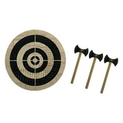 Clearance Sale Mijaution Throwing Hatchet Game with Target for Adult Indoor/Outdoor Axe Throwing Game for Parties