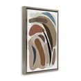 thumbnail image 3 of Stupell Industries Earthy Organic Collage Brown Framed Floater Canvas Wall Art design by Nikki Galapon, 31 x 21, 3 of 9