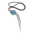 thumbnail image 4 of Retro Bolo Tie Traje ajustable Forma redonda Camisa Cuello s para fiesta Hombres Mujeres Aniversario Accesorios Regalos Fernando Corbata de bolo, 4 of 8